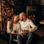 Σαλέ карпатське Hygge для двох з чаном-джакузі у горах