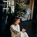 карпатське Hygge для двох з чаном-джакузі у горах Σαλέ *