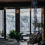 Σαλέ карпатське Hygge для двох з чаном-джакузі у горах *