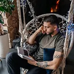 Σαλέ карпатське Hygge для двох з чаном-джакузі у горах *