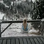 Σαλέ карпатське Hygge для двох з чаном-джакузі у горах *