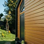 карпатське Hygge для двох з чаном-джакузі у горах Σαλέ Slavske