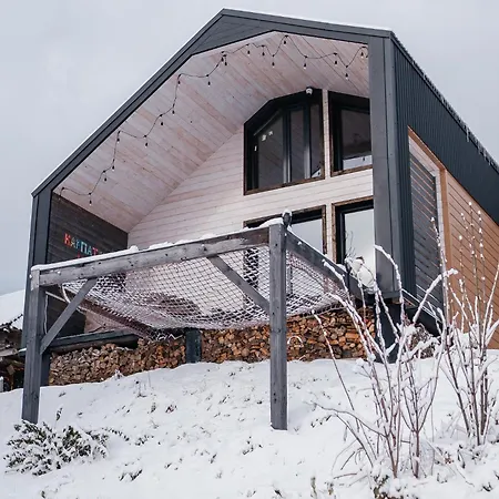 Chalet карпатське Hygge для двох з чаном-джакузі у горах *
