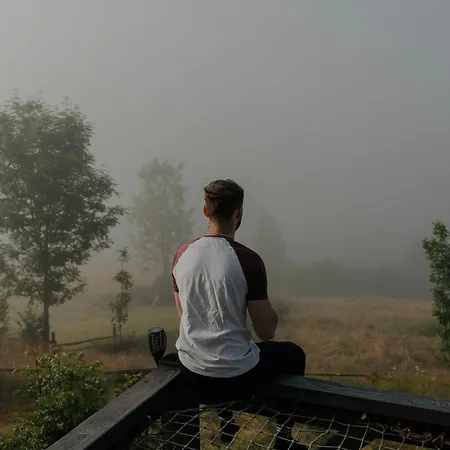 карпатське Hygge для двох з чаном-джакузі у горах * Slavske