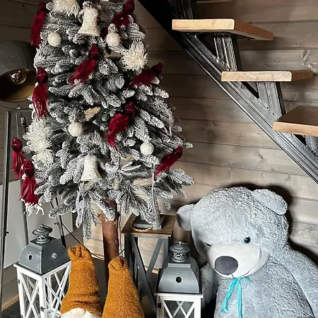 карпатське Hygge для двох з чаном-джакузі у горах * Slavske