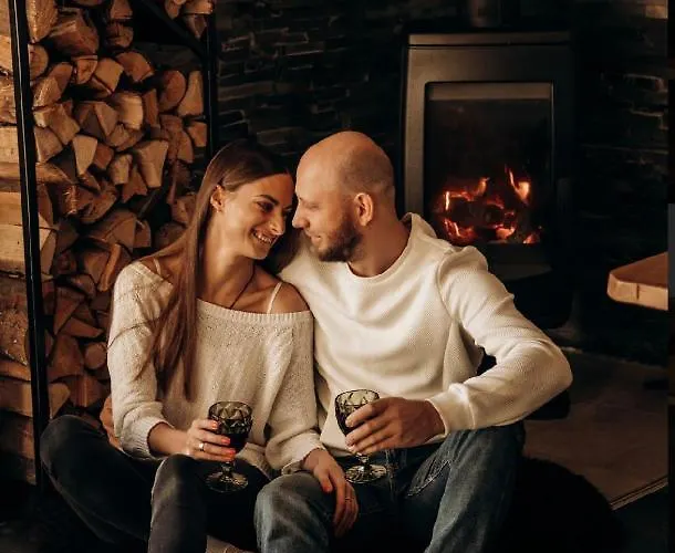 Chalet карпатське Hygge для двох з чаном-джакузі у горах