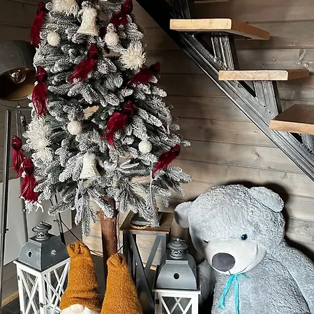 карпатське Hygge для двох з чаном-джакузі у горах * Szlavszke